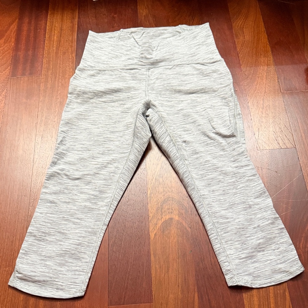 Lululemon Athletica Light Gray Leggings